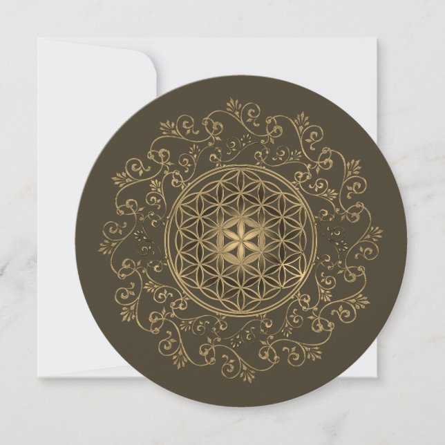 Livslängd - Vintage Ornaments Mandala 2 (Framsida)
