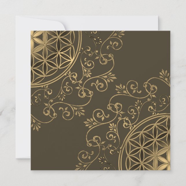 Livslängd - Vintage Ornaments Mandala 2 (Framsida)