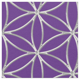 Livslängd - vintage XI och silver mönster Tyg