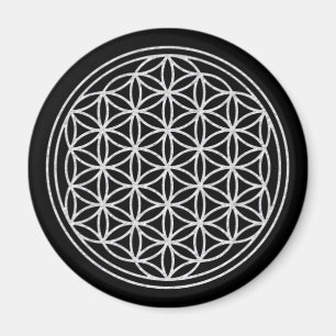LIVSLÄNGD - vit Magnet