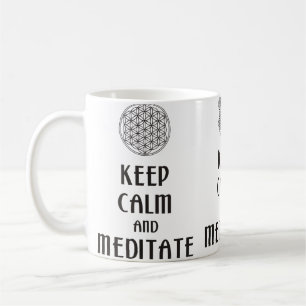 Livslångt liv - BEHÅLLANS LUGN och MEDITATE Kaffemugg