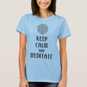 Livslångt liv - BEHÅLLANS LUGN och MEDITATE Tee Shirt