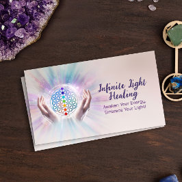 Livslångt liv - Energiläkning - Reiki Visitkort