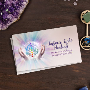 Livslångt liv - Energiläkning - Reiki Visitkort