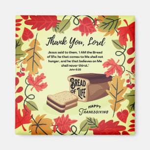 LIVSLÄPP Happy thanksgiving Magnet
