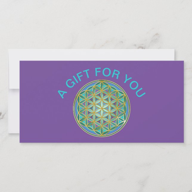 LIVSLÄPP - Helig Geometridesign 1 (Framsida)