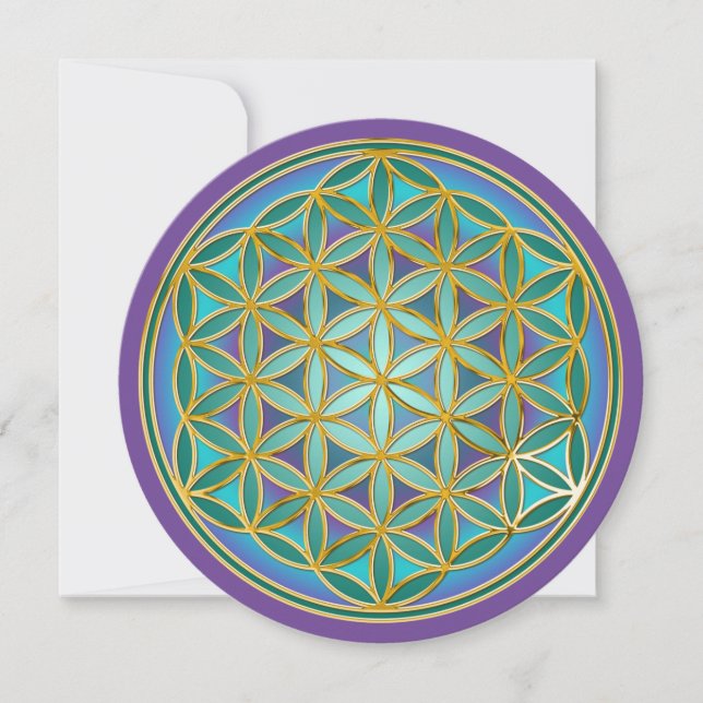 LIVSLÄPP - Helig Geometridesign 1 (Framsida)