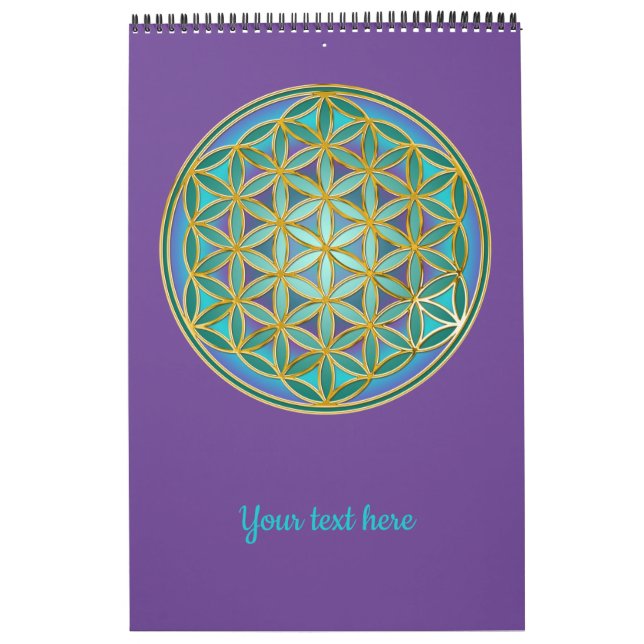 LIVSLÄPP - Helig Geometridesign 1 Kalender (Omslag)
