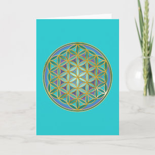 LIVSLÄPP - Helig Geometridesign 1 Kort