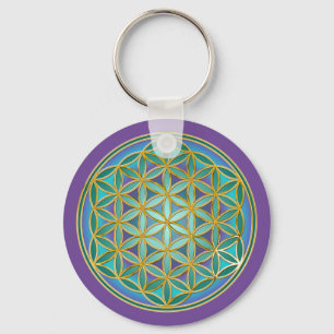 LIVSLÄPP - Helig Geometridesign 1 Nyckelring