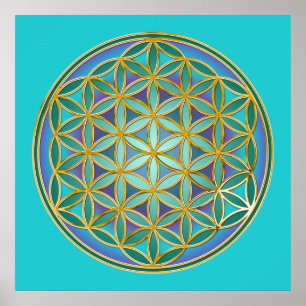 LIVSLÄPP - Helig Geometridesign 1 Poster