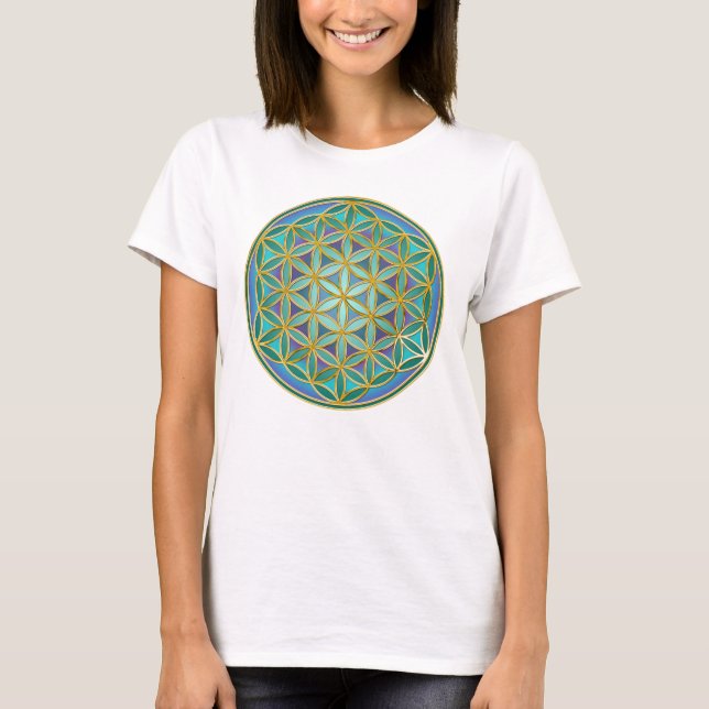LIVSLÄPP - Helig Geometridesign 1 T Shirt (Framsida)