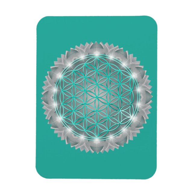 LIVSLÄPP - Helig Geometrie Light 2 Magnet (Vertikal)
