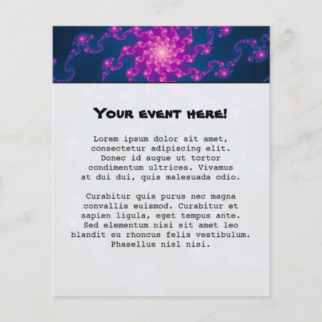 Livslättfärdsbåge Flygblad (Framsidan)