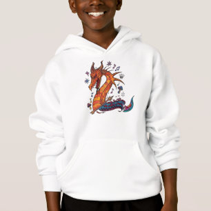 Livslevande mytisk drakillustration T-shirt