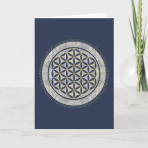 LIVSLÖN - Helig Geometrie Symbol Art 1 Kort