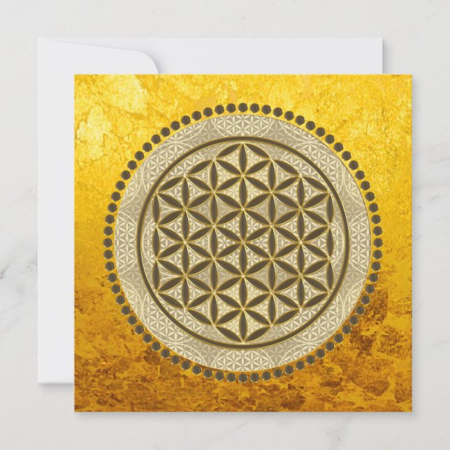 LIVSLÖN - Helig Geometrie Symbol Art 2 (Framsida)