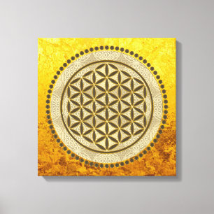 LIVSLÖN - Helig Geometrie Symbol Art 2 Canvastryck