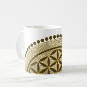 LIVSLÖN - Helig Geometrie Symbol Art 2 Kaffemugg