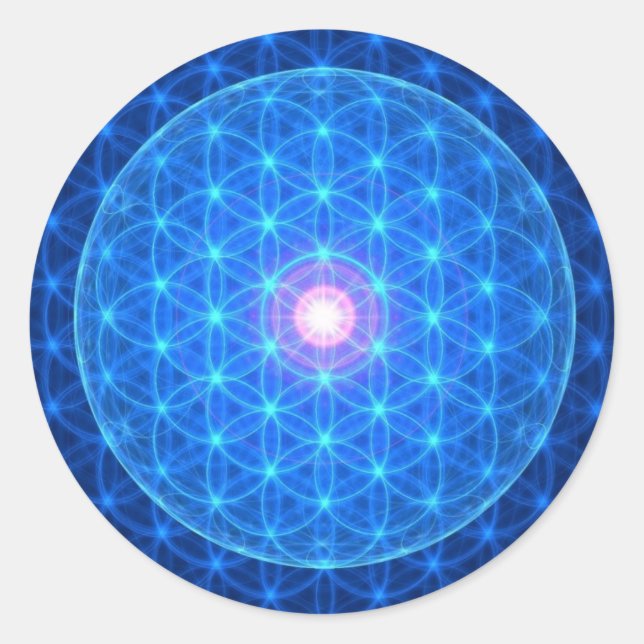 Livsmärken Runt Klistermärke (Framsida)