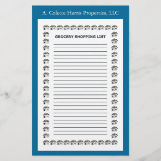 Livsmedel-anteckningsblock - design 2 brevpapper