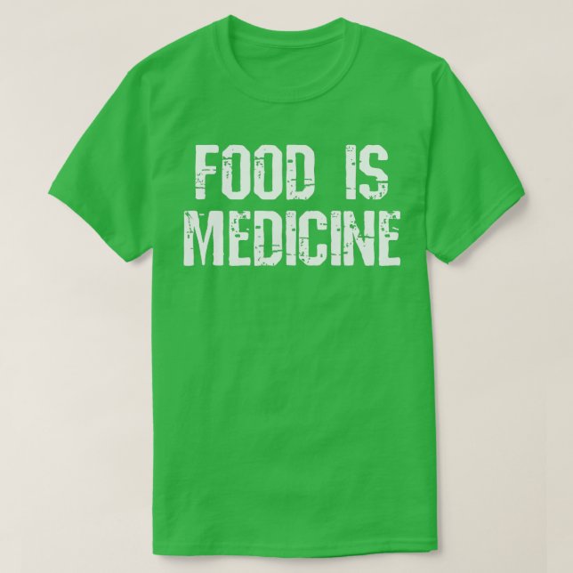 Livsmedel är läkemedelsregistrerade dietitiska nit t shirt (Design framsida)