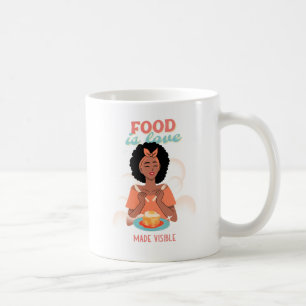 Livsmedel är synligt i Kärlek Kaffemugg