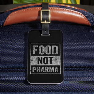 Livsmedel, ej Pharma Naturlig organisk kost Bagagebricka