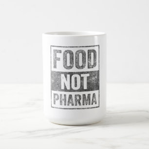 Livsmedel, ej Pharma Naturlig organisk kost Kaffemugg