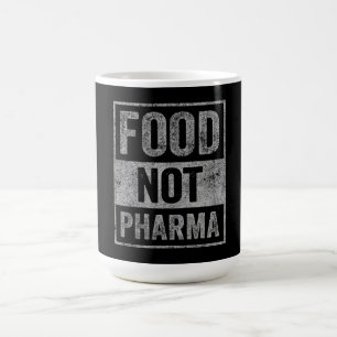 Livsmedel, ej Pharma Naturlig organisk kost Kaffemugg