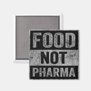 Livsmedel, ej Pharma Naturlig organisk kost Magnet