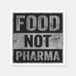 Livsmedel, ej Pharma Naturlig organisk kost Pappersservett