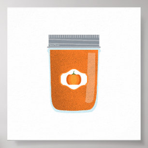 Livsmedel för konservering - Pumpkin Butter Poster