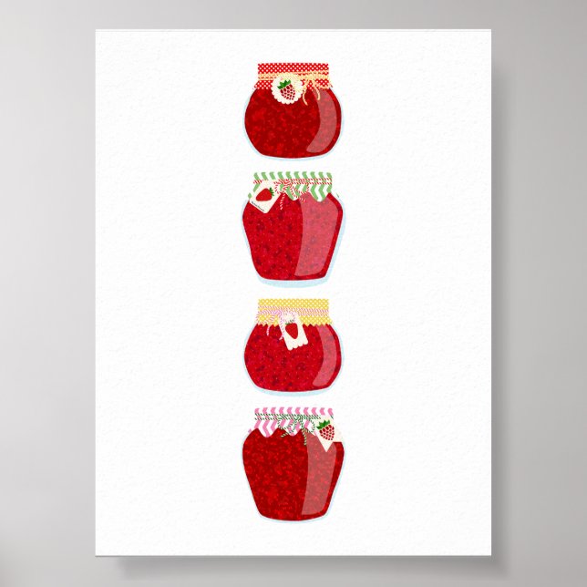 Livsmedel för konservframställning - blandat Sylt Poster (Framsidan)