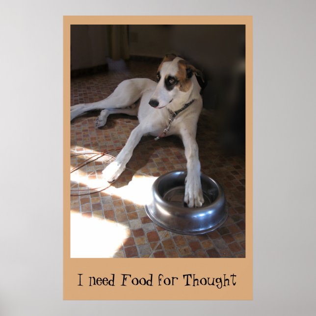 Livsmedel för tanke poster (Framsidan)