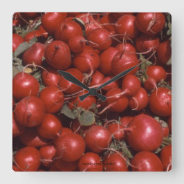 Livsmedel Fyrkantig Klocka