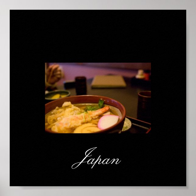 Livsmedel i Japan, Bilder från Japan Poster (Framsidan)