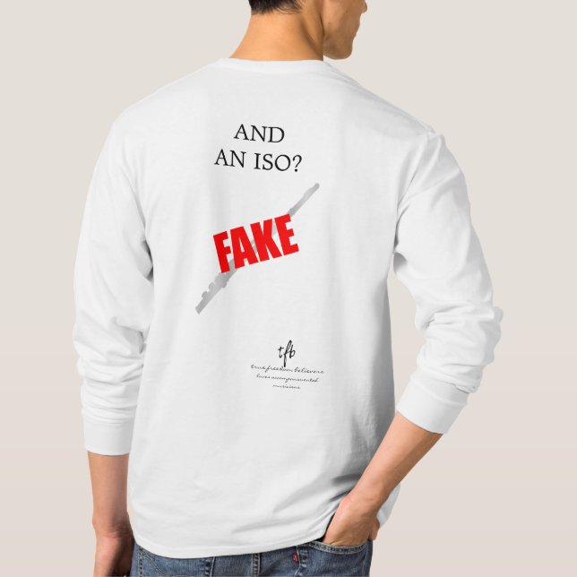 Livsmedel ISO II Fl. Bl. Text. LS T Shirt (Baksida)