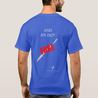 Livsmedel ISO II flute Wh. Text. T Shirt