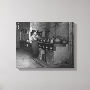 Livsmedel kokta i turkiska restauranger Fotografi Canvastryck