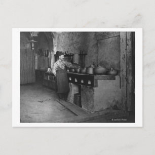 Livsmedel kokta i turkiskt restaurangfoto vykort