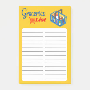 LIVSMEDEL LIST POST-IT BLOCK