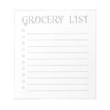 Livsmedel-lista | Kontrollera rutor 40 sidor på vä