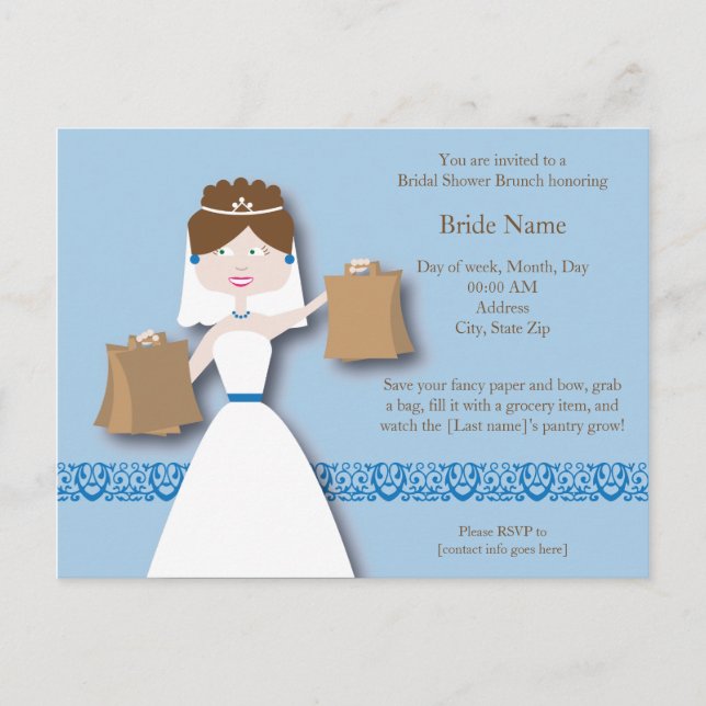 Livsmedel Möhippa Inbjudan (Framsida)