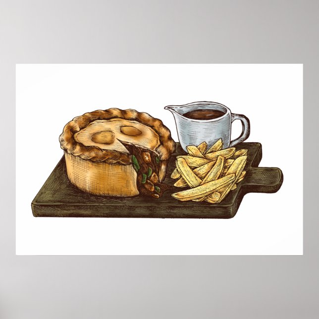 Livsmedel Poster (Framsidan)