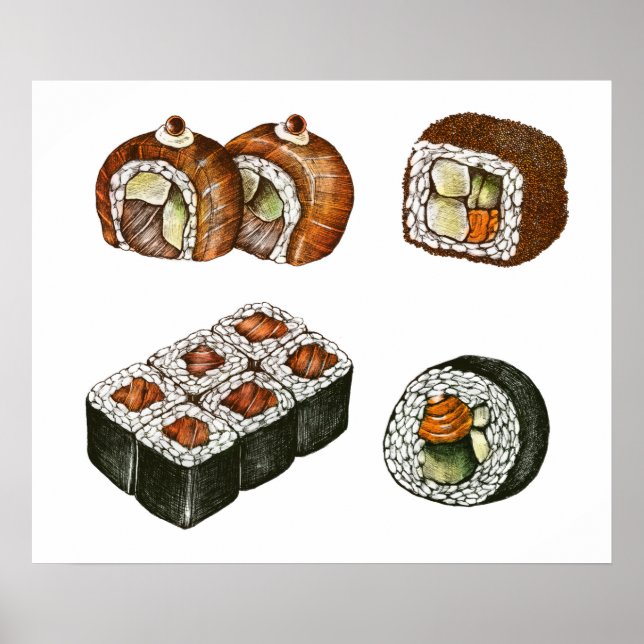 Livsmedel Poster (Framsidan)