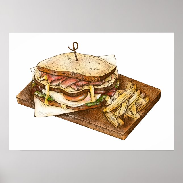 Livsmedel Poster (Framsidan)