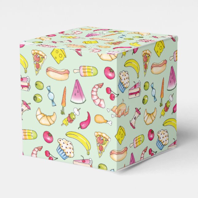 Livsmedel Presentaskar (Framsidan Sidan)