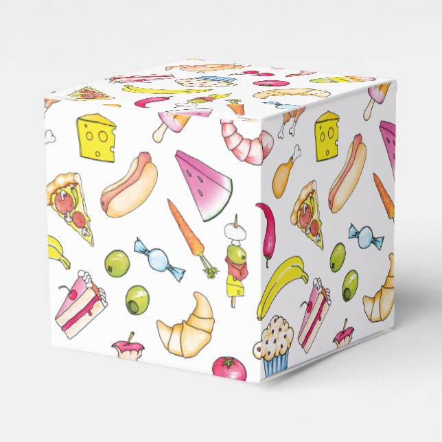 Livsmedel Presentaskar (Framsidan Sidan)