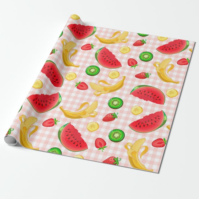 Livsmedel Presentpapper (Utrullad)